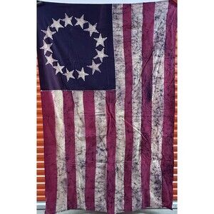 Vintage Gypsy Rose Tie-Dye Wall Tapestry Boho Retro Decor 82x56"